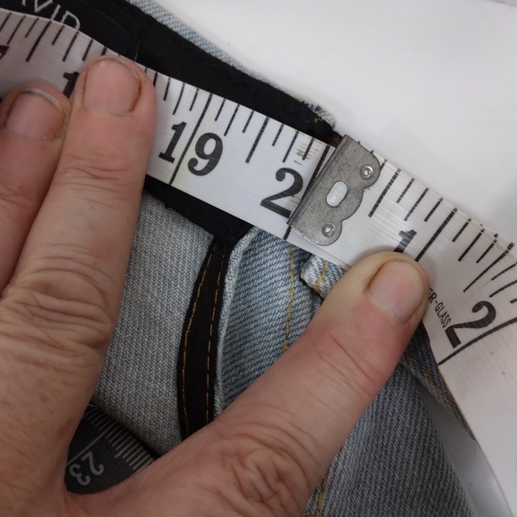 David And Young Distressed Denim Baseball Hat Cap Rose Embroidery Adjustable - Picture 8 of 8